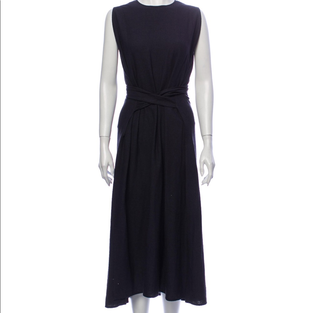 DÔEN silk midi length dress